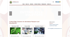 Desktop Screenshot of lifesourcemedicalsolutions.com